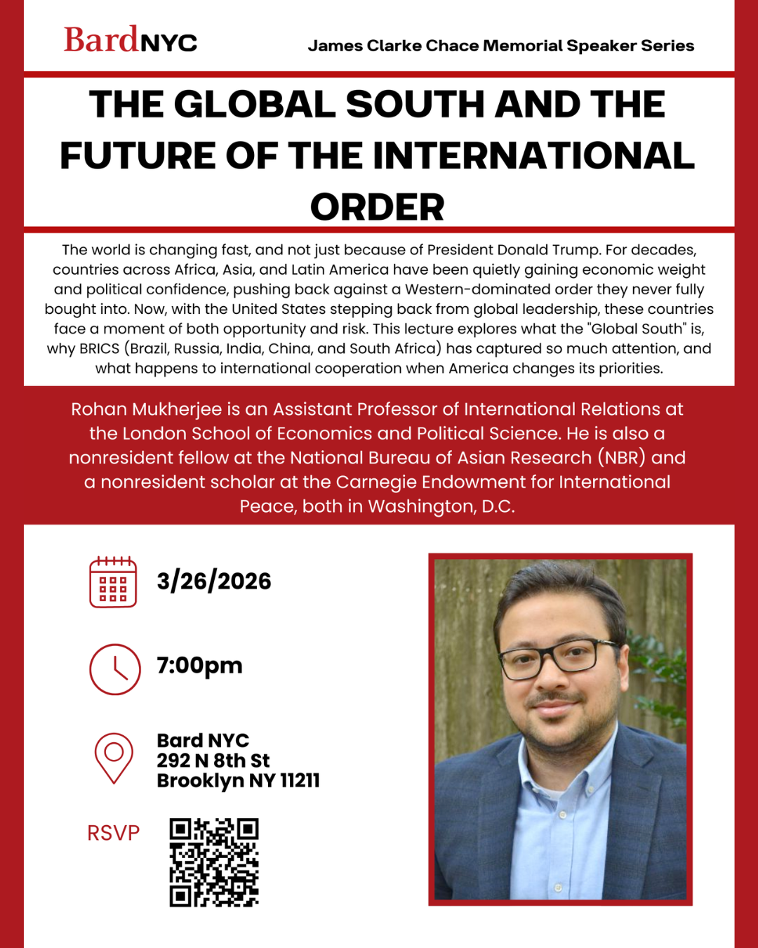 "The Global South and the Future of the International Order"